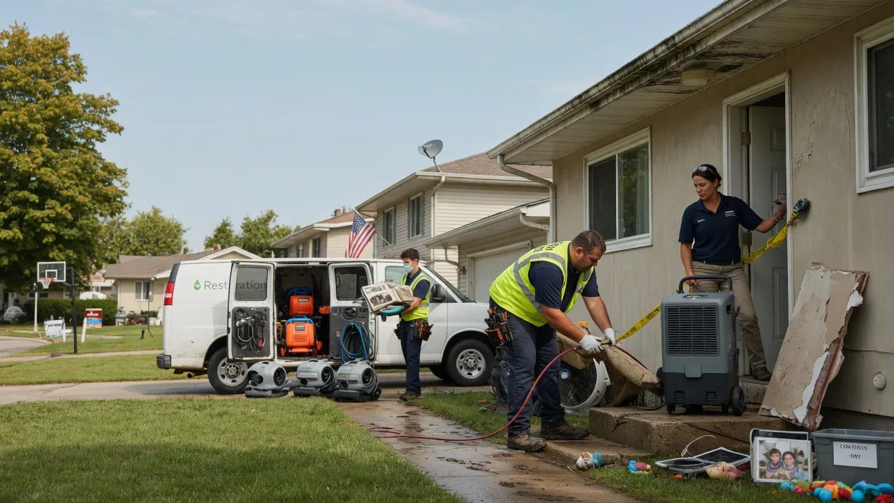 Water Damage Restoration in Lecompte, LA near me
